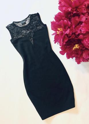 Маленькое чорное платье, плаття, сукня з мереживом6 фото