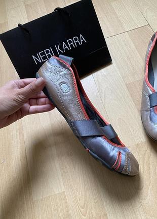 Шкіряні кросівки clarks кеди
