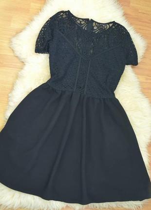 Сукня з мереживом h&m
