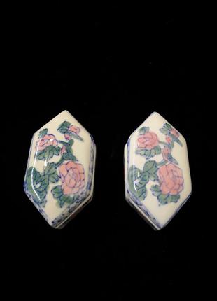 Мини шкатулка керамика фарфор винтаж