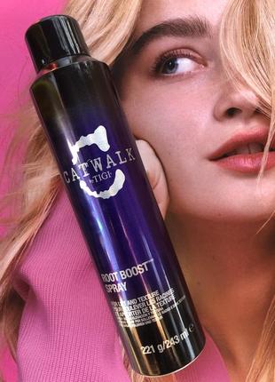 Пенка для прикорневого объема и текстуры tigi catwalk root boost spray, 221g1 фото