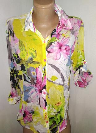 42р коттон блуза milano italy