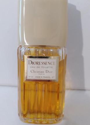 Christian dior "dioressence"-edt 50ml vintage5 фото