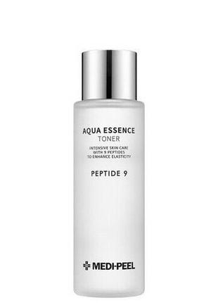 Зволожуючий тонер з комплексом 9 пептидів medi-peel peptide 9 aqua essence toner1 фото