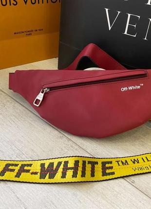 Бананка off white rubber red1 фото