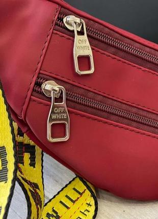 Бананка off white rubber red3 фото