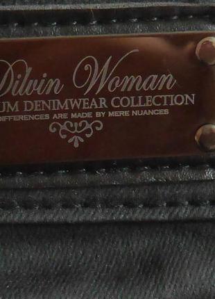 Брюки-штани-джинси  чорні 40 євро розмір dilvin5 фото