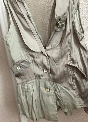 Брендовая блуза кофта стильная рубашка1 фото