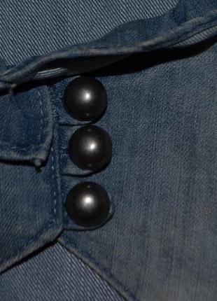 Стильная джинсовая жилеточка для девочки от next на 4 годика рост 1043 фото