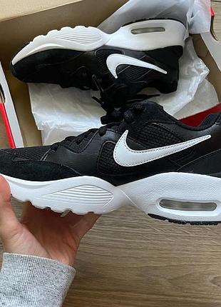 Nike air fusion кроссовки научу аир чёрные оригинал us 8