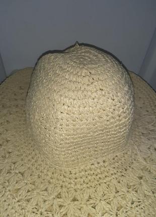 Женская соломенная шляпа от солнца. шляпка  от солнца натуральная.7 фото