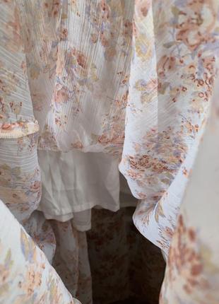 Летнее платье: нежный сарафан : цветочное4 фото