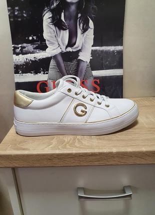 Белые кеды сникерсы guess 37-38 и 38-38.5 размера6 фото