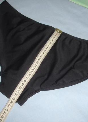 Низ от купальника женские плавки размер 46 / 12 черные бикини3 фото