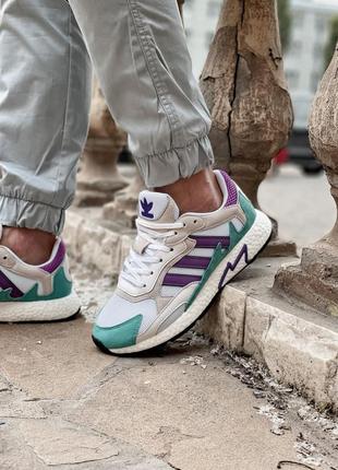 Кросівки adidas tresc run white violet