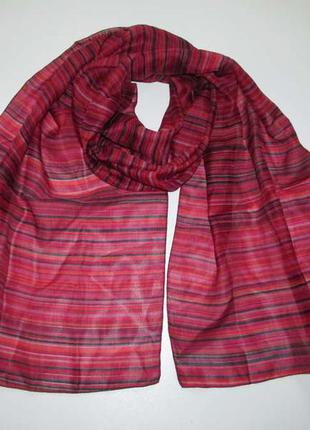 Шарф accessorize india, шелк, 150*34 см