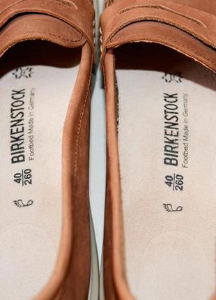 Birkenstock шкіряні ортопедичні черевички мокасини німеччина