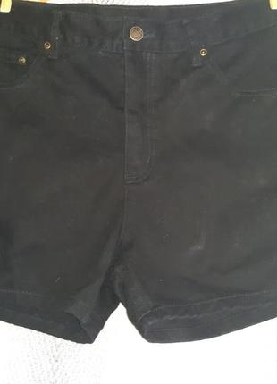 Новые женские джинсовые черные шорты john baner the original denim
