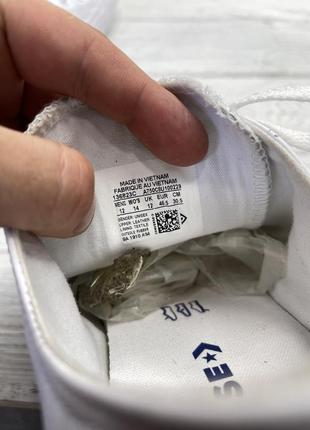 Кеди білі шкіряні converse 8