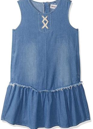 Актуальное платье hudson на девочку 12-14 лет хлопок