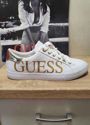 Білі кеди guess 37 оригінал1 фото