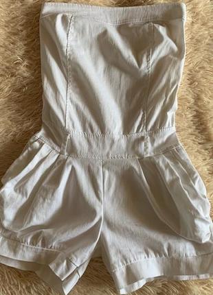 Классный белоснежный ромпер, италия,  м