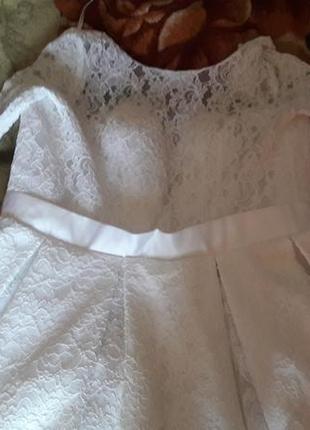 Біле плаття. весільне. випускне. для свята.