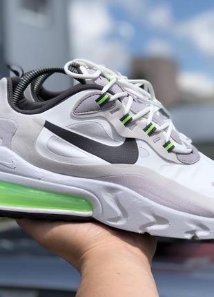 Мужские кроссовки nike air max 270 react vast grey