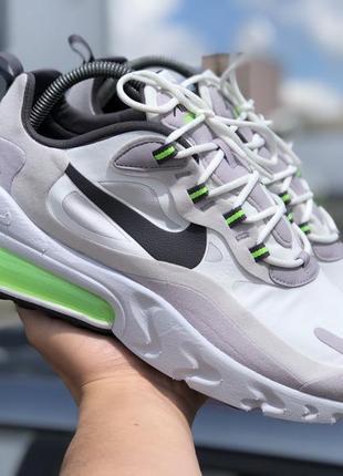 Мужские кроссовки nike air max 270 react vast grey2 фото