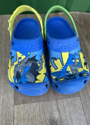 Crocs batman оригінал сандалі тапочки дитячі 34 розмір 352 фото