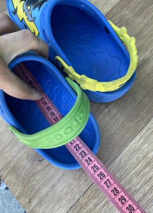 Crocs batman оригинал сандали тапочки детские 34 размер 356 фото