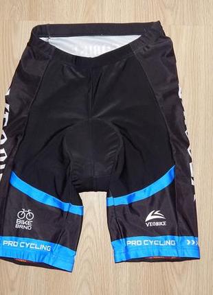 Велошорты с памперсом шорты спортивные veobike pro cycling xxxl