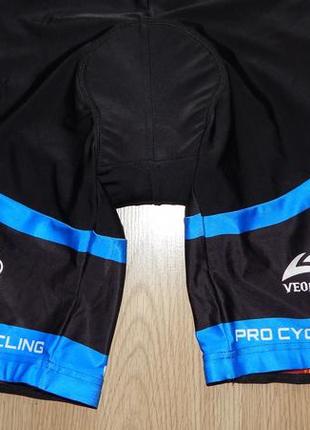 Велошорты с памперсом шорты спортивные veobike pro cycling xxxl3 фото