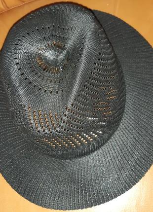 Чорний літній капелюх2 фото