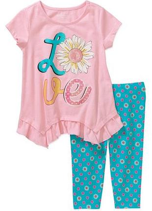 Комплект на лето на девочку 4-5 лет из америкы