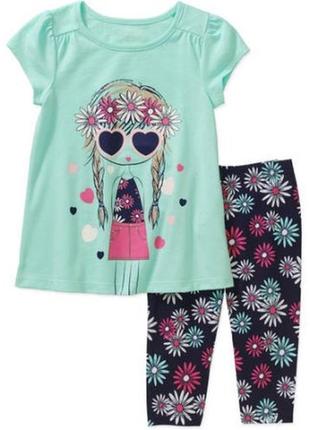 Комплект на лето на девочку 4-5 лет из америкы