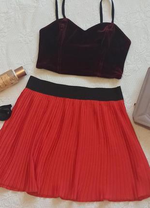 Шифоновая юбка