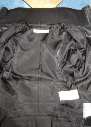 Жіноча шкіряна куртка демісезонна vero moda. данія. лот 1574 фото