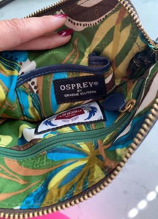 Шкіряна сумка кроссбоди планшет відомого британського бренду osprey4 фото