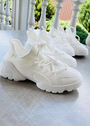 Легкие мегаудобные белые кроссовки/в наличии2 фото