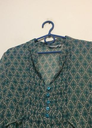 Красивая легкая блуза, туника per una р-р m-l2 фото