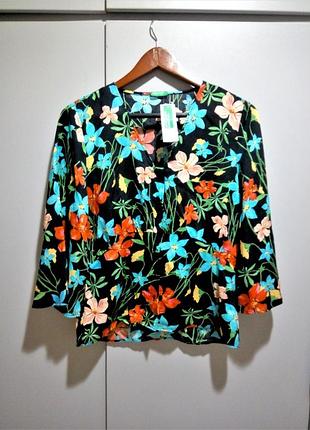 S р sale! натуральная ткань, блузка benetton