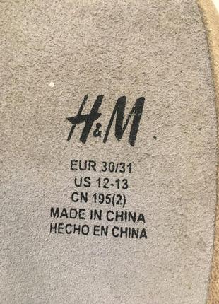 Танцевальные балетки на девочку h&m3 фото