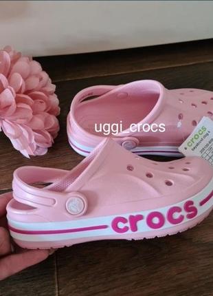 Crocs bayaband pearl дитячі крокси баябенд крокс сабо 24-34 р1 фото