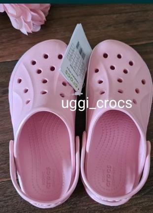 Crocs kids bayaband крокси баябенд ніжно рожеві 24-34 р
