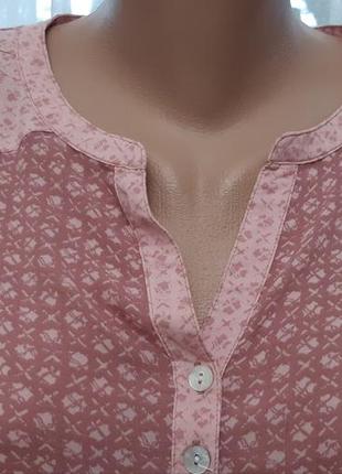 Блузка рубашка красивая комбинированная2 фото