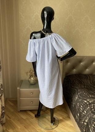 Платье с вышивкой, размер s-m4 фото