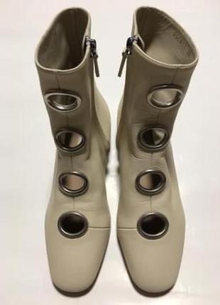 Оригінальні шкіряні черевики,челсі в нюдовом кольорі valentino люкс,оригінал1 фото