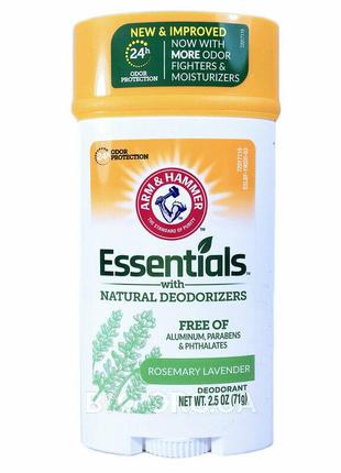 Дезодорант arm & hammer essentials natural, 71 г1 фото