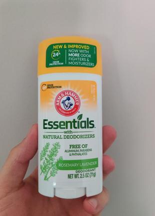 Дезодорант arm & hammer essentials natural, 71 г2 фото